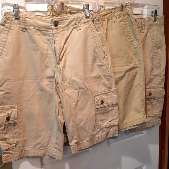 Arizona Jeans Co. size 20 Khaki Shorts, Bundle of 3 - Picture 1 of 9